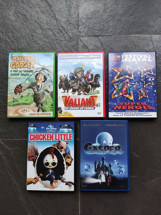 DVDs para crianças