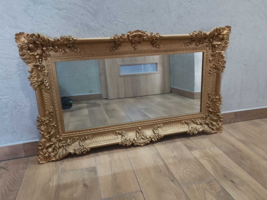 Złote lustro 100 x 60