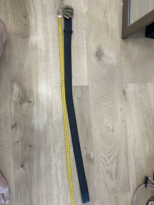 Pasek gucci 95 cm czarny