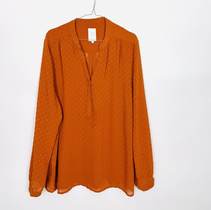Bluzka w kolorze miedziano-pomarańczowym XL 42 Days Like This