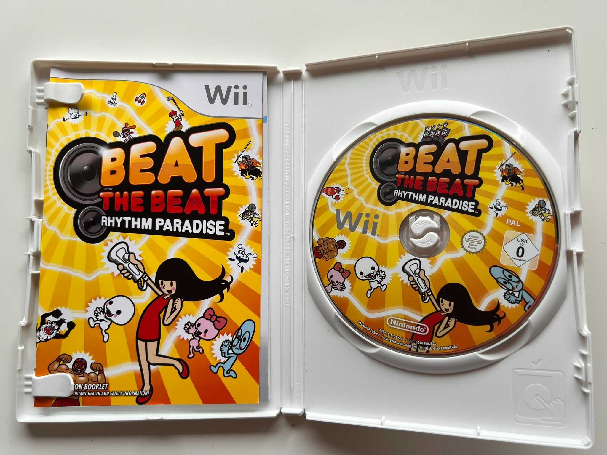 Rhythm Heaven Fever Wii - 3xA, Unikat, PAL