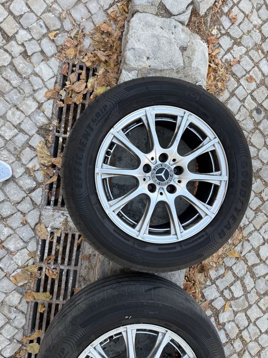 Jantes 16 Mercedes originais w205 C - 2018 (3 pneus bons )