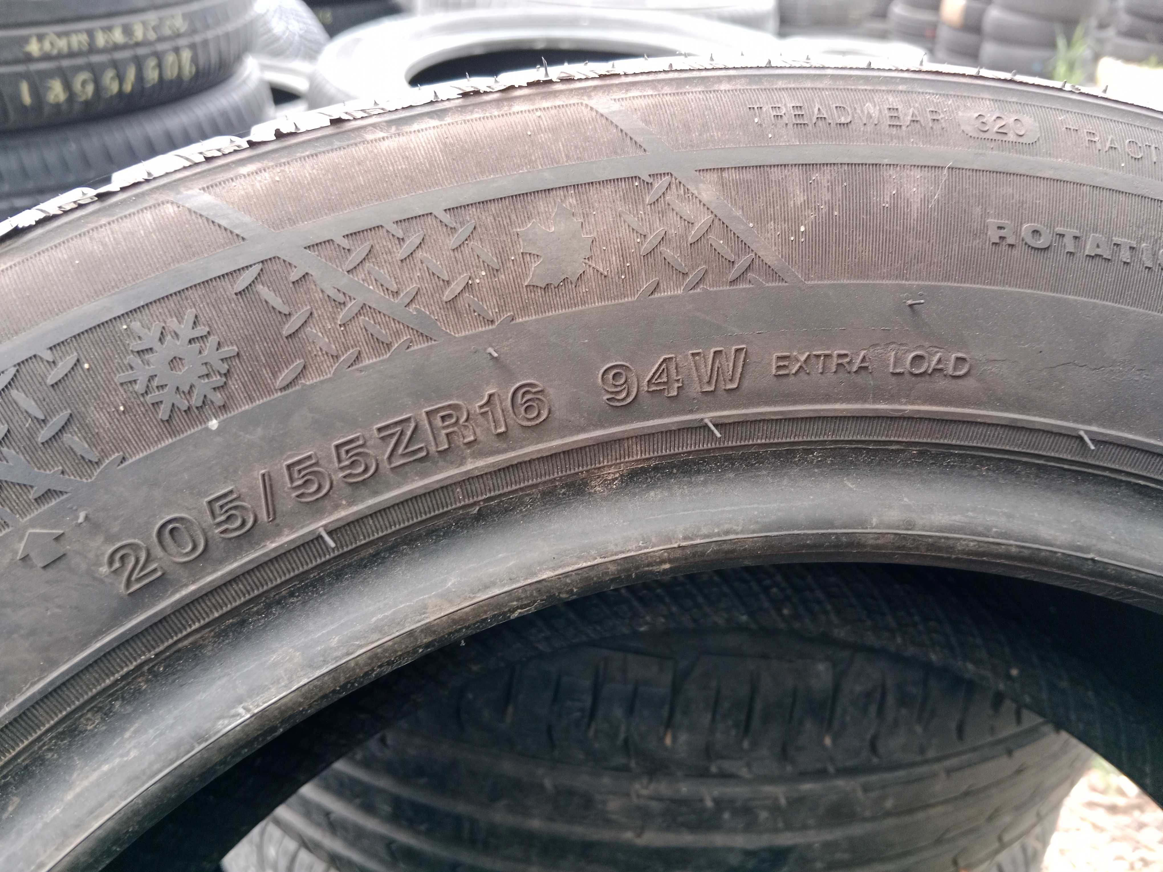 Opona używana 205/55R16 Aplus AS909 1szt.