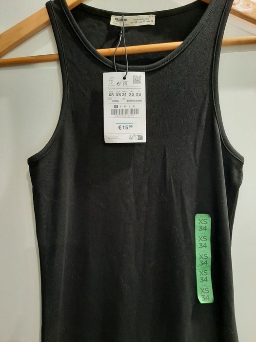 Vestido de alças da Pull&Bear