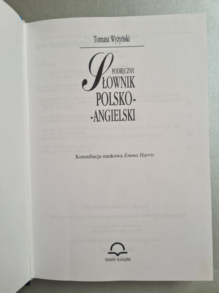 Podręczny słownik polsko-angielski - Tomasz Wyżyński