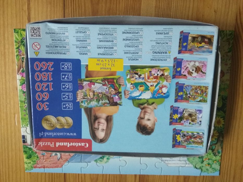 Puzzle Zwierzęta wiejskie Farm 5+ Castorland 60 elementów