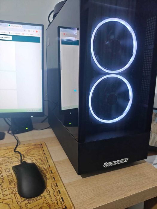 Super PC Gaming + Monitor AOC 244Hz como novos!