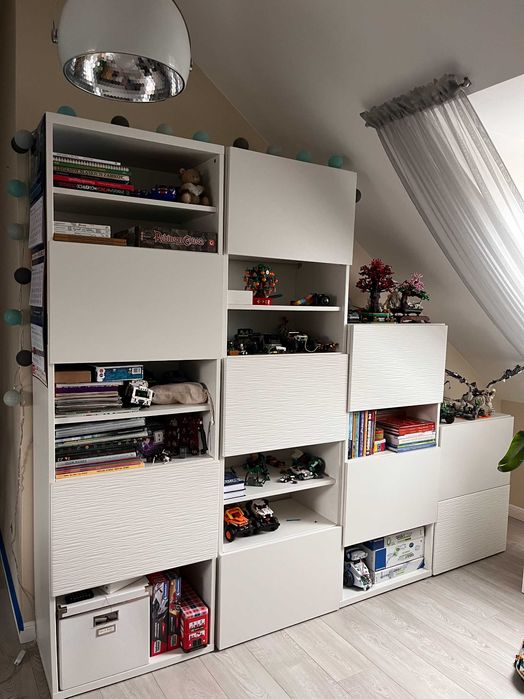 IKEA Besta- biały regał (system modułowy)