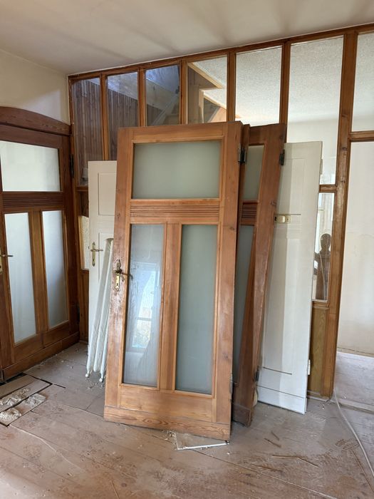 Drzwi drewniane zabytkowe