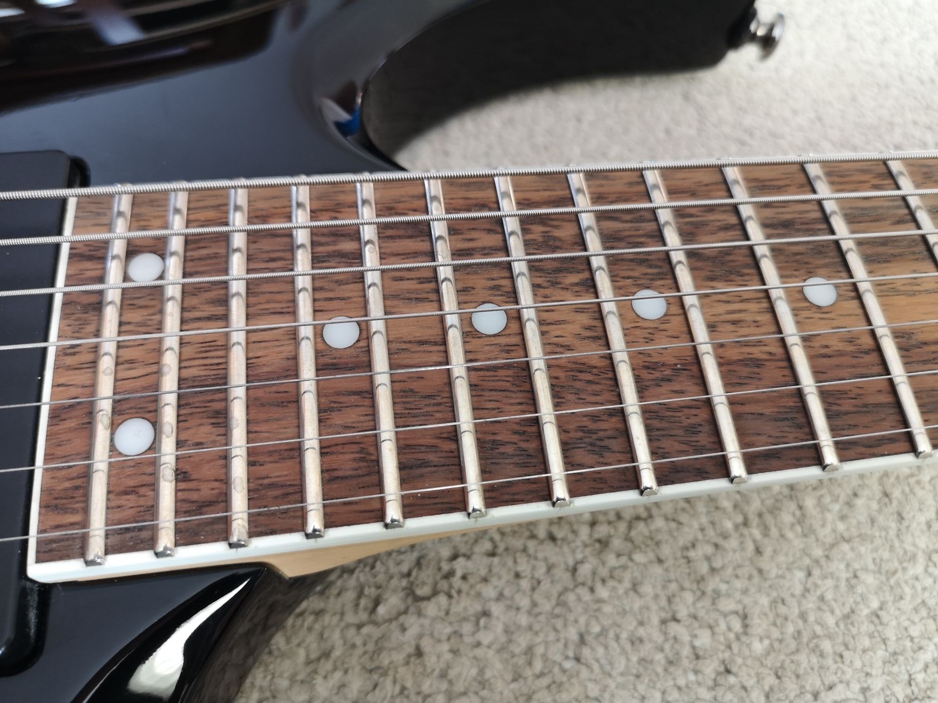 Gitara Elektryczna Siedmiostrunowa Ibanez RGA 7 BK