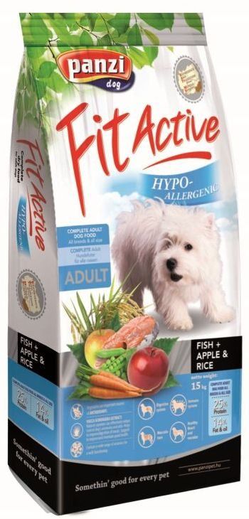 NA WAGĘ Fit Active Dog Hypoallergenic Fish 1 kg