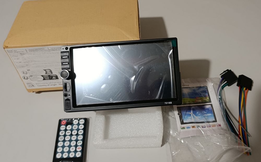 Автомагнитола 2DIN MP5 7020 Bluetooth AUX, сенсорна