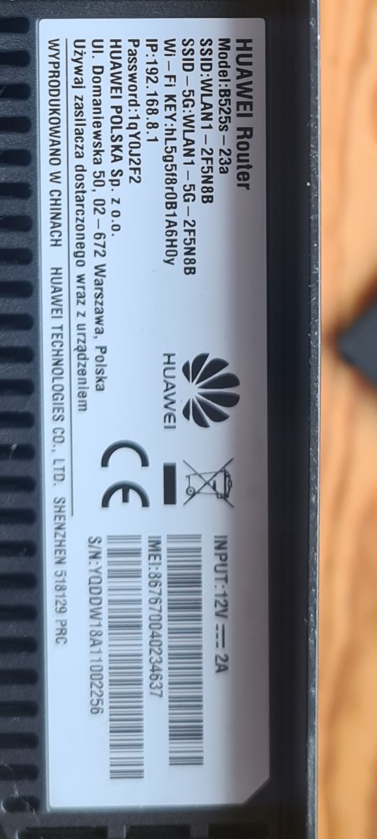Router Huawei B525s-23a