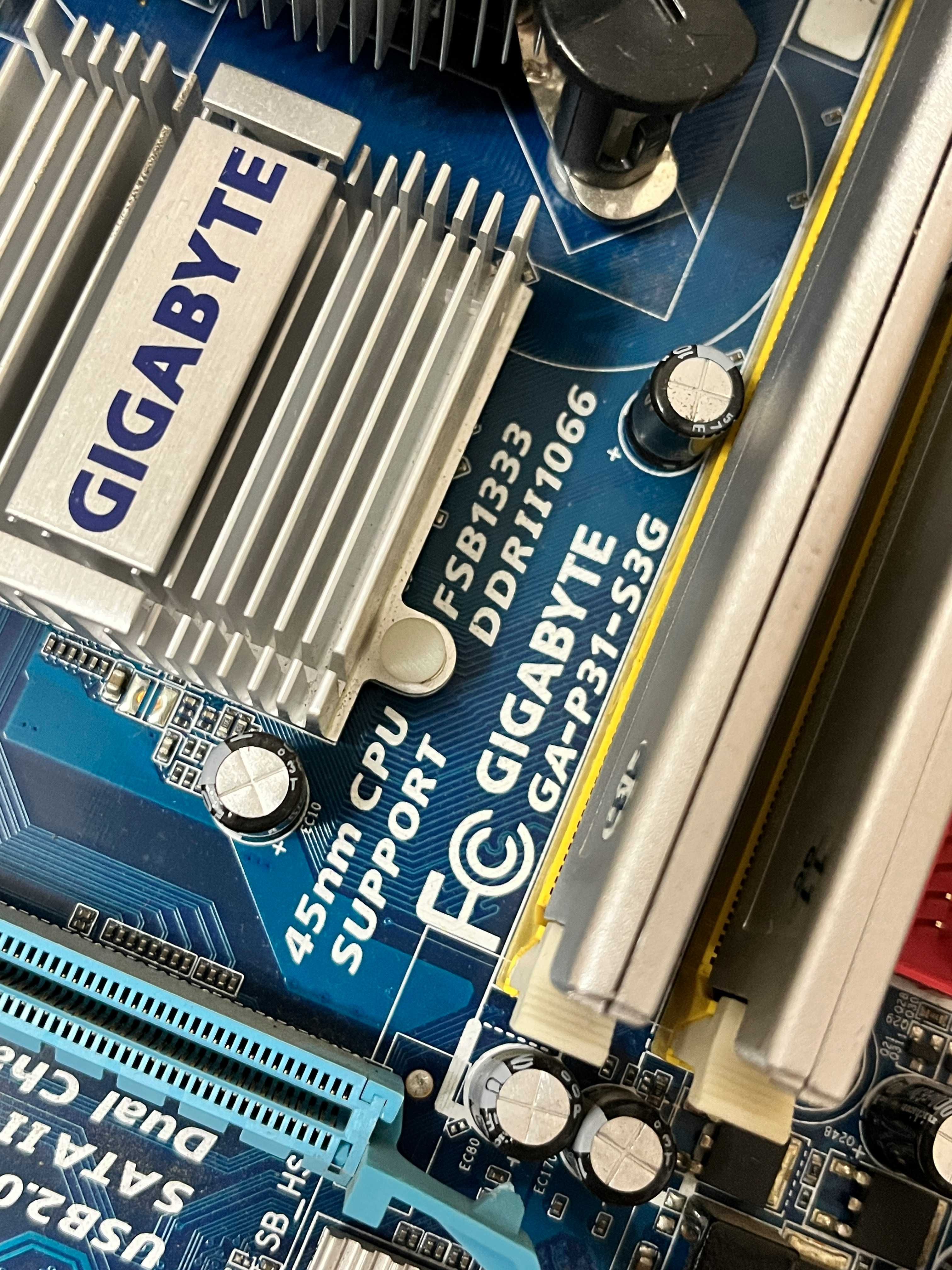 Комплект для ПК s775 Gigabyte GA-P31-S3G/E5430/4Gb DDR2 (протестовано)