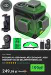 #OKAZJA# Poziomnica laserowa, laser krzyżowy 360 3D do 50m zasięgu