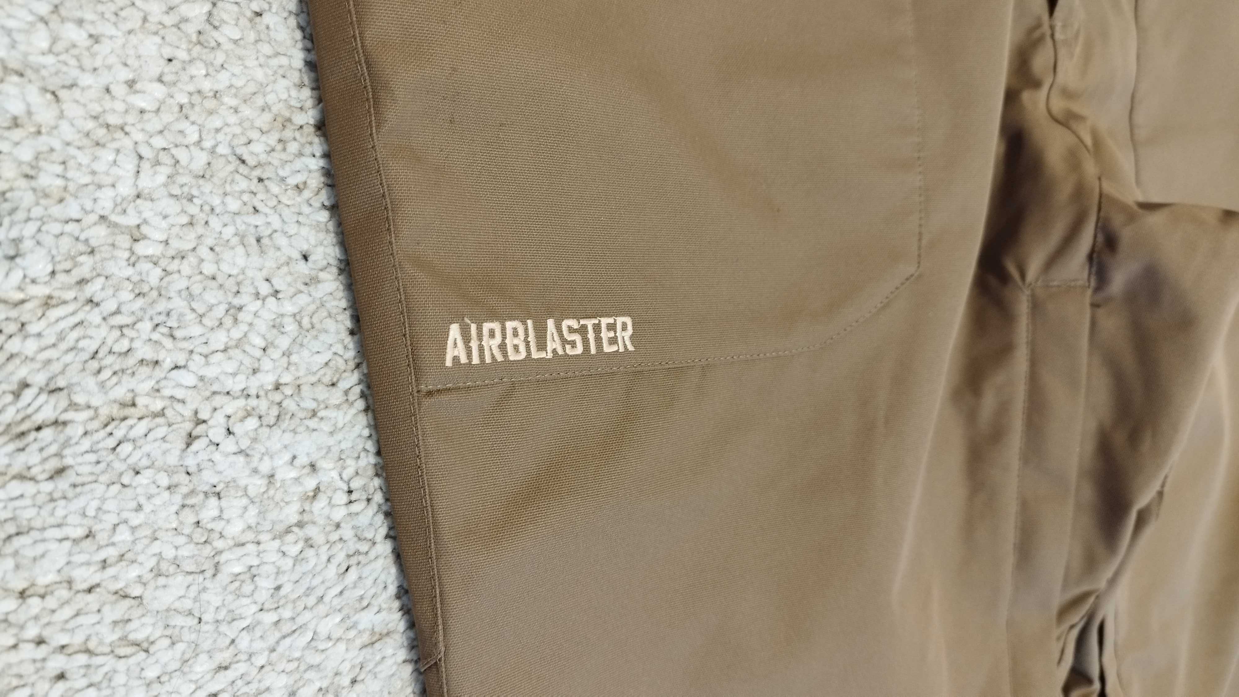 Spodnie zimowe snowboard narty Airblaster rozmiar L brązowe