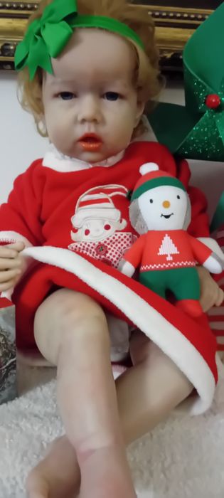 Reborn bastante grande e pesado 18 a 24 meses