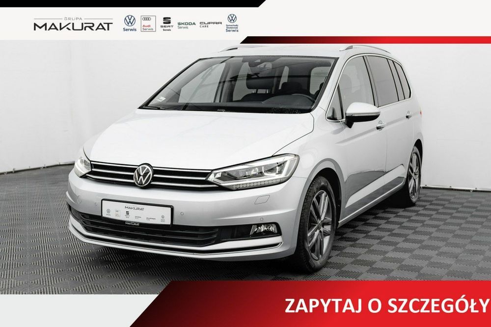 Volkswagen Touran WD3326P#1.5 TSI Highline HAK Podgrz.f i szyba K.cof Salon PL VAT23%