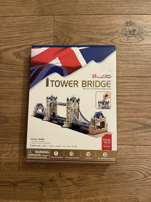 Puzzle 3D Madeira - Tower Bridge London