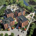 mieszkanie 3 pokojowe z ogródkiem, nowa inwestycja Wierzyca Residence