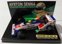 Ayrton Senna F1 Toleman TG183 B 1984 1:43 Minichamps