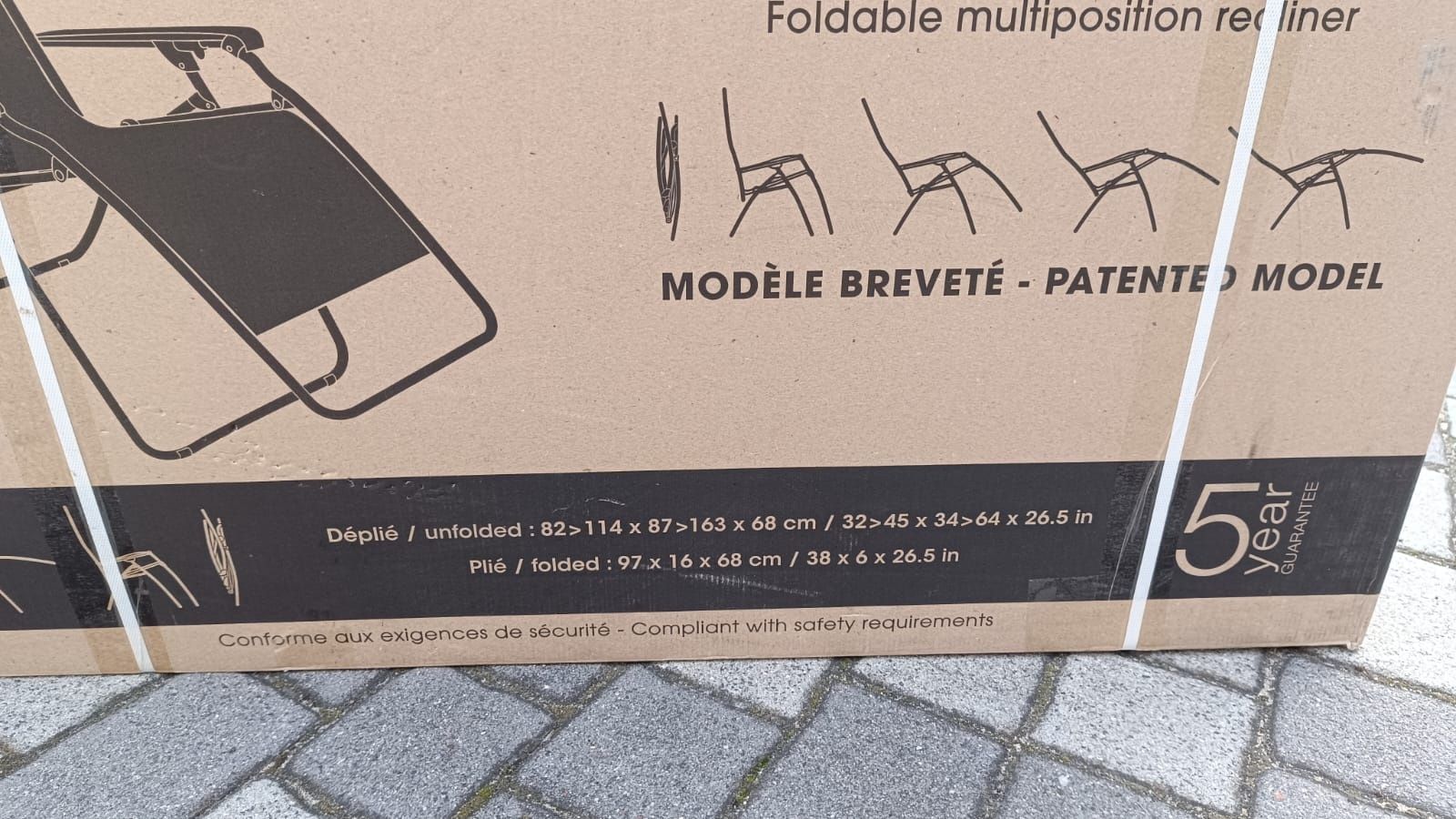 Leżak ogrodowy Lafuma