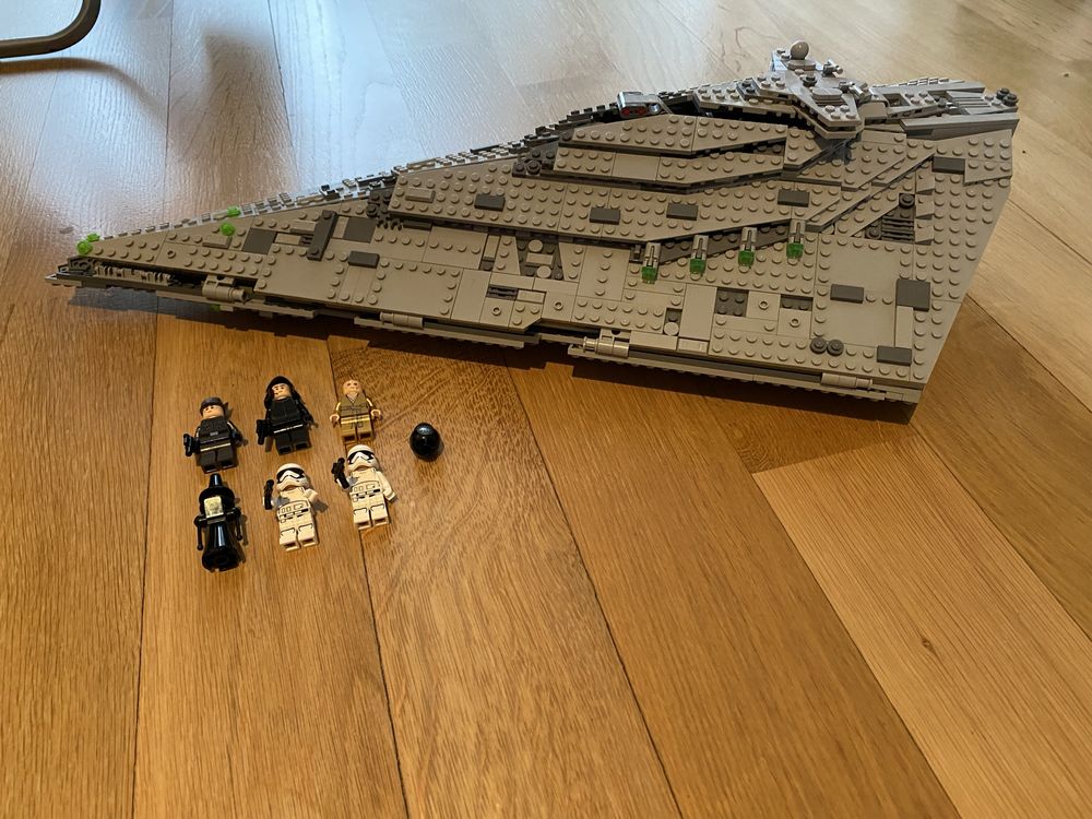 Lego Star Wars 75190 Niszczyciel Gwiezdny Najwyższego Porządku