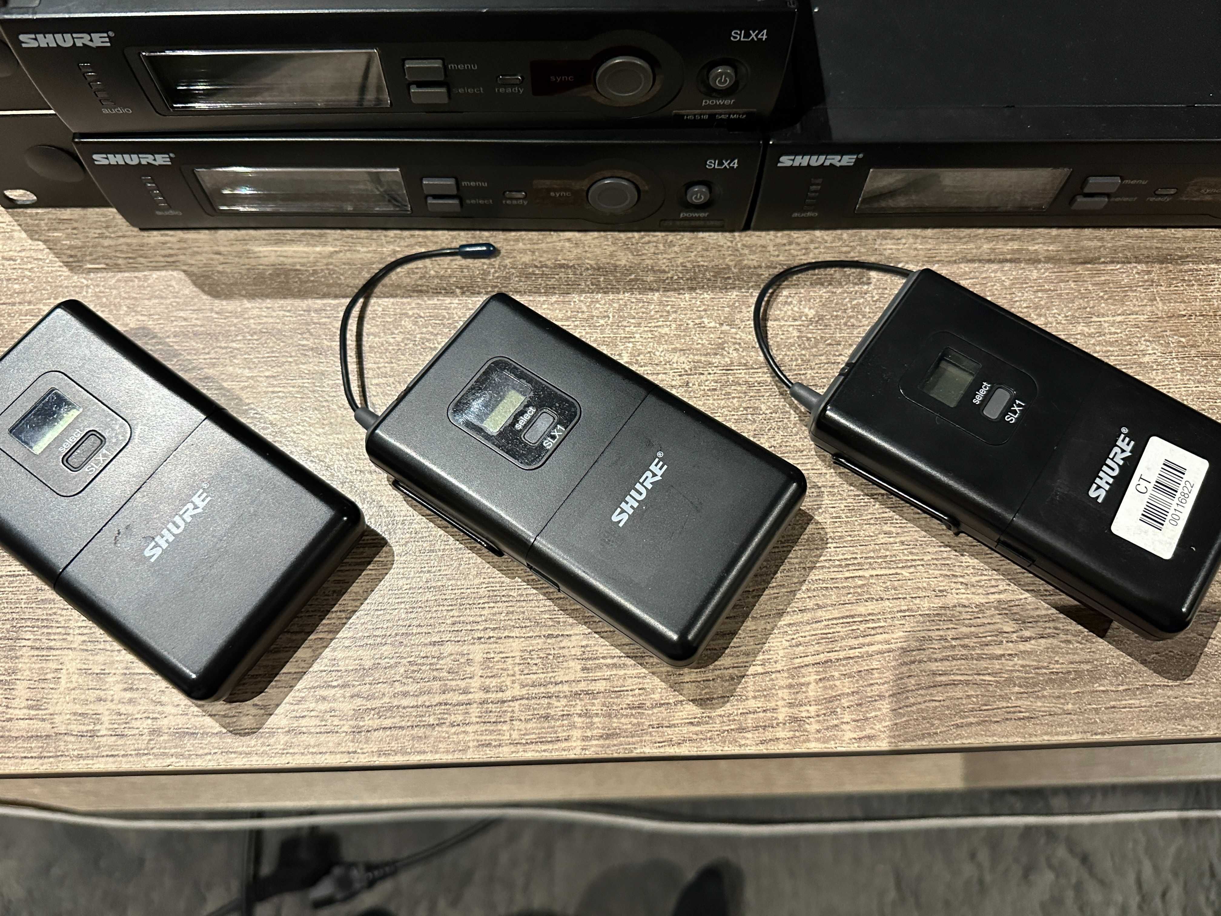 Mikrofon shure slx 4 i slx 1