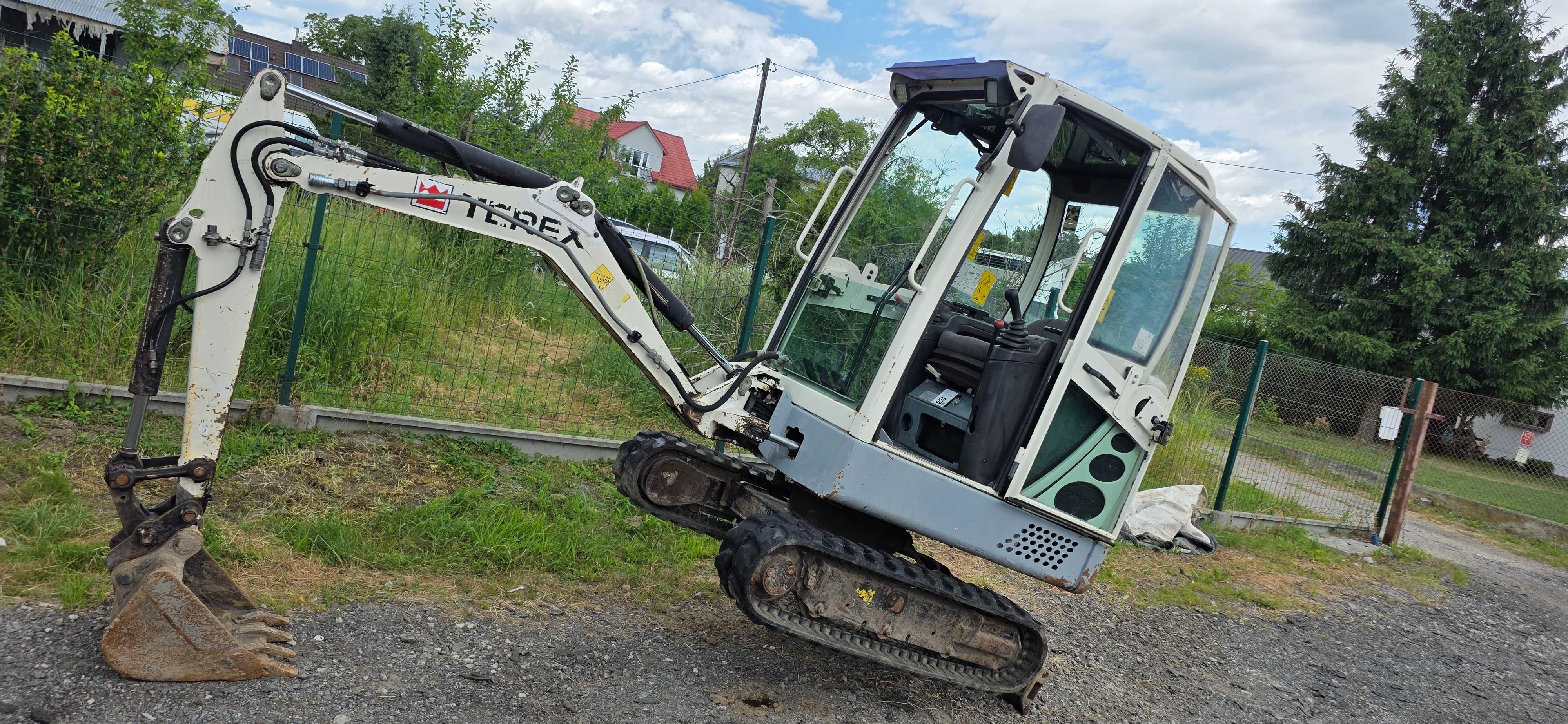 minikoparka TEREX tc16 sprzedam lub zamienię
