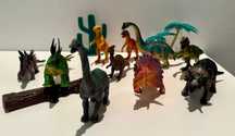 SUPER PACK DINO: 10 dinossauros grandes + 12 pequenos + Arlo peluche