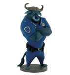Bullyland Figurka Zwierzogród Zootopia Byk Byczek Bull Komendant Bogo