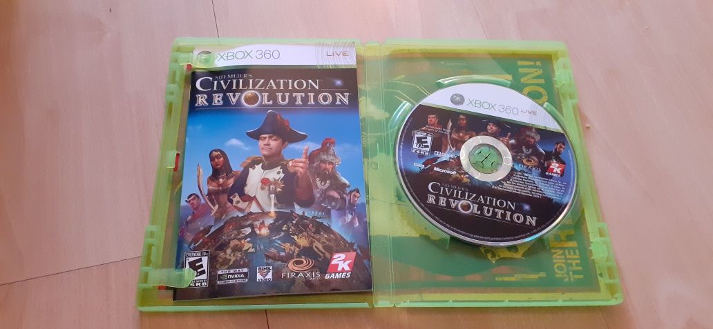 Gra na xboxa 360 Sid Meiers Civilization Rev Lution