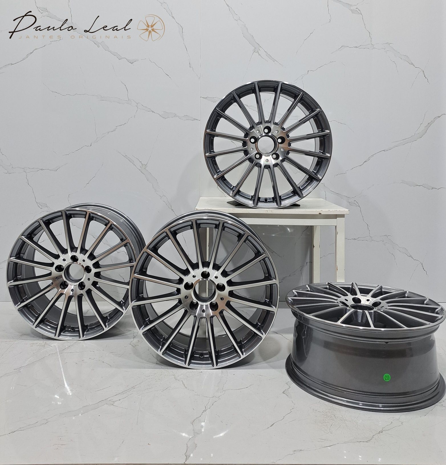 Jantes 18" LOOK Mercedes AMG turbine A B CLA GLA Vito Viano 5x112
 5z