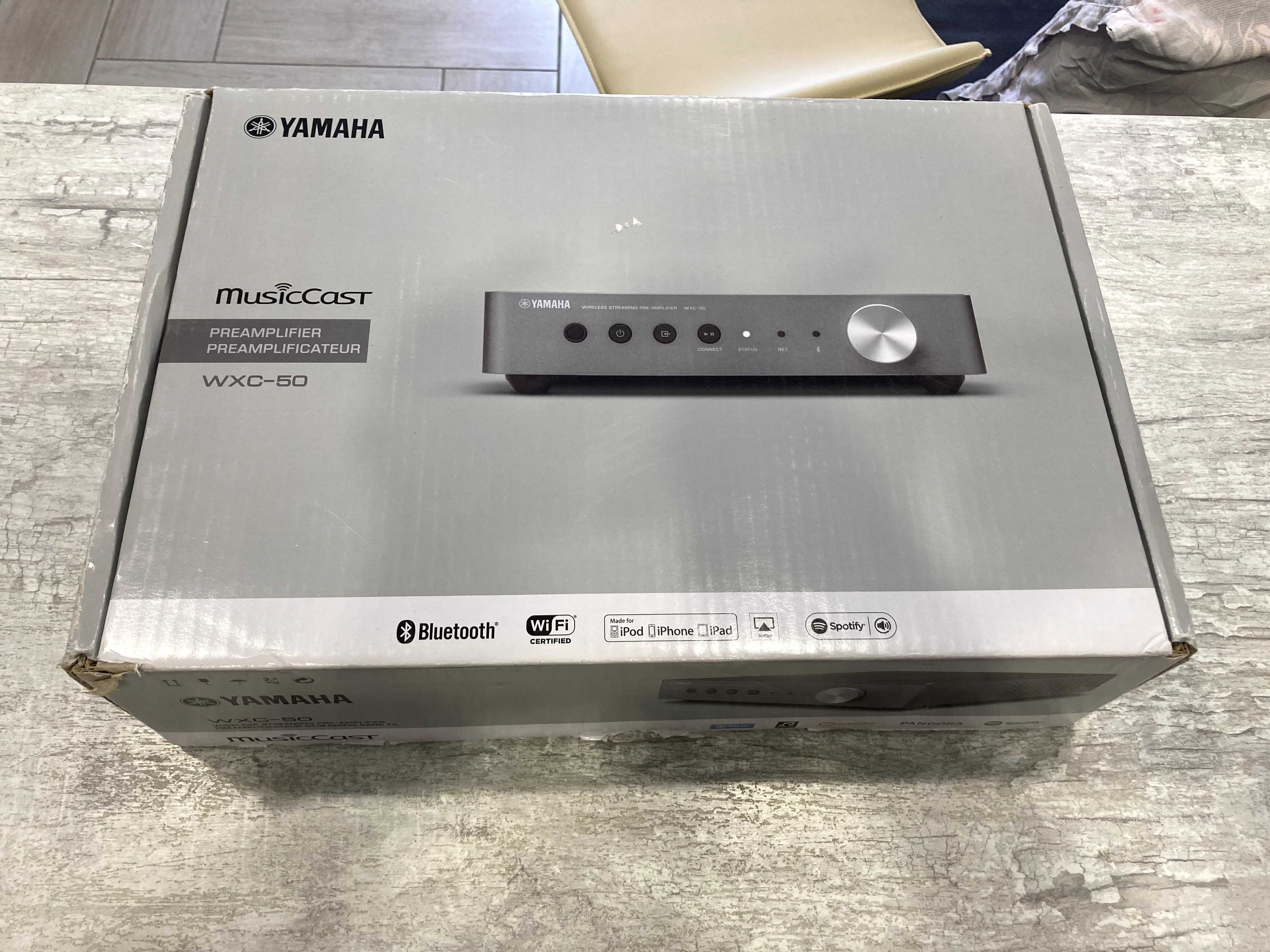 Сетевой аудиопроигрыватель Yamaha WXC-50