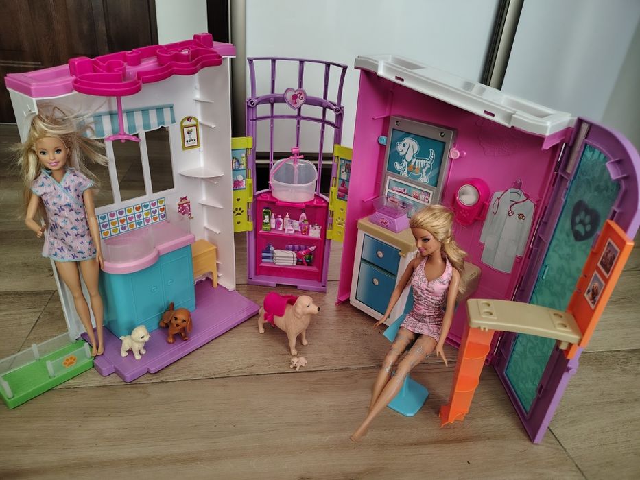 Barbie domek lecznica dla zwierząt