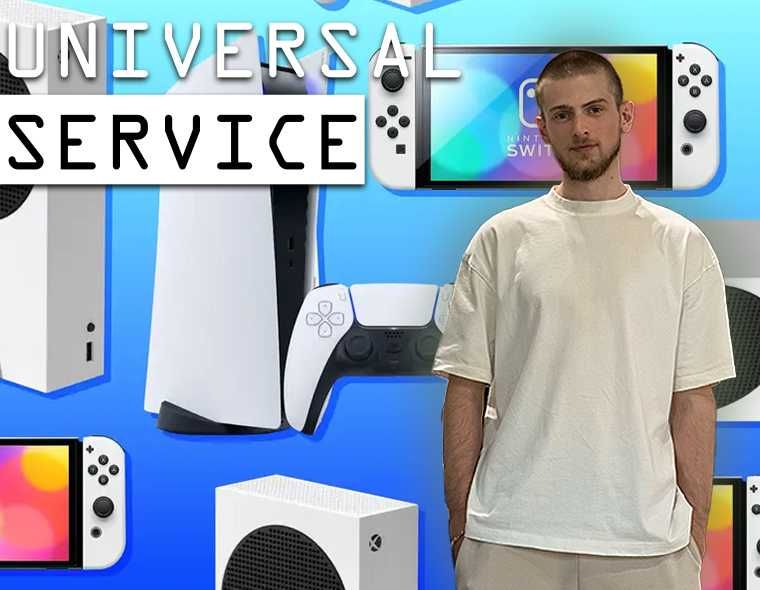 Ремонт ігрових приставок, консолей PS4, PS5, Xbox, Nintendo Switch