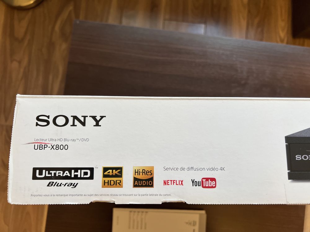 Odtwarzacz blu ray 4k Sony UBP-X800 nowy