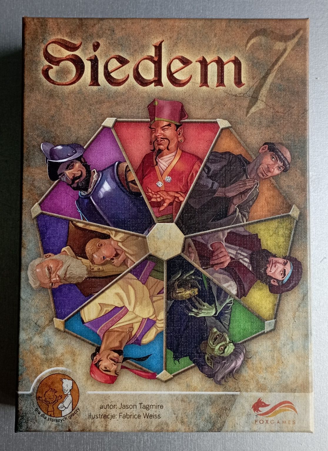 Gra karciana "Siedem"