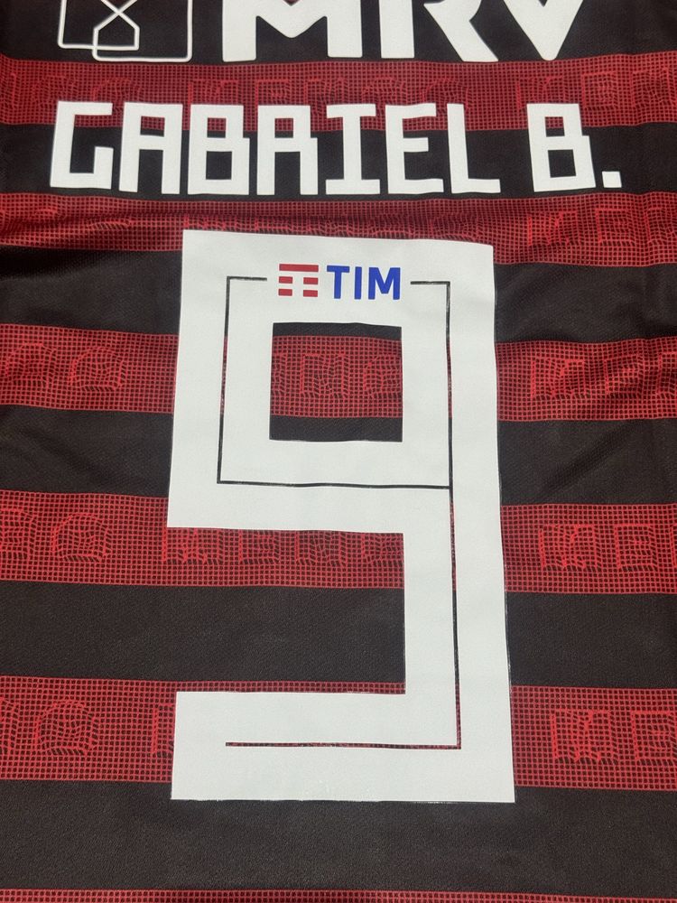 Camisola Flamengo Gabriel Barbosa Final Libertadores