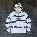 Кофта Stone Island x Supreme Warp Stripe Sweatshirt Стон Айденд Супрім
