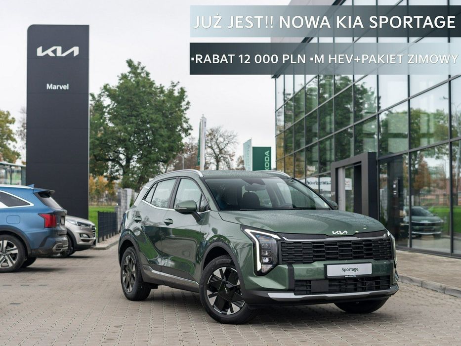 Kia Sportage Już jest!! Nowy Sportage!! Rabat 12000zł, Różne kolory!! Sprawdź!