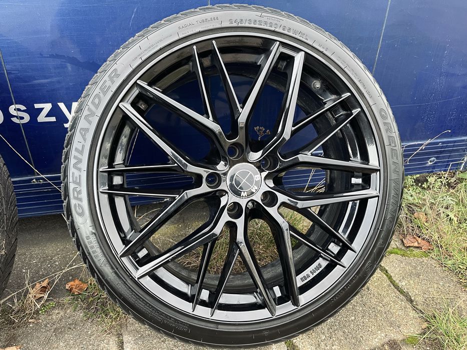Alufelgi 5x120 20 Cali BMW seria 1 3 4 F30 F32 E92 E90 E46 F20 OPONY