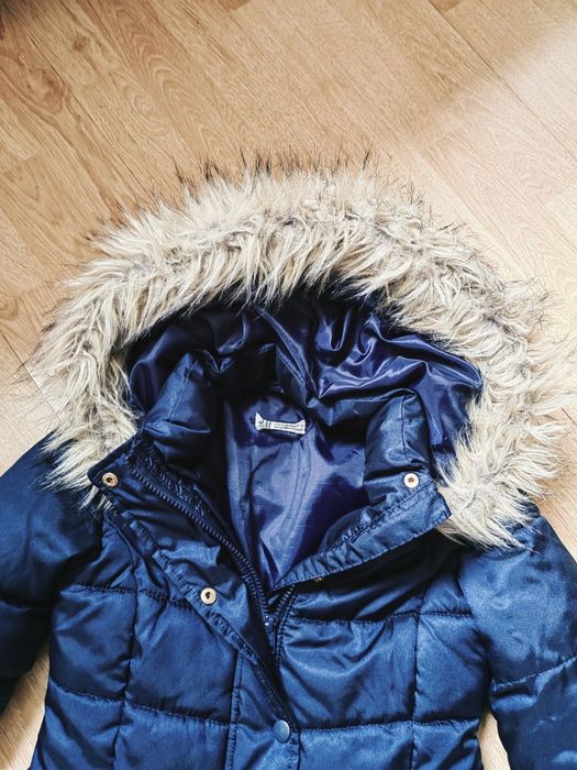 Zimowa kurtka dla dziewczynki h&m 122 wymiary