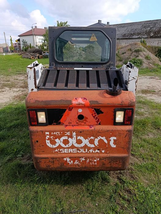 Miniładowarka Bobcat 751 Łyżka + łyżkokrokodyl Case
