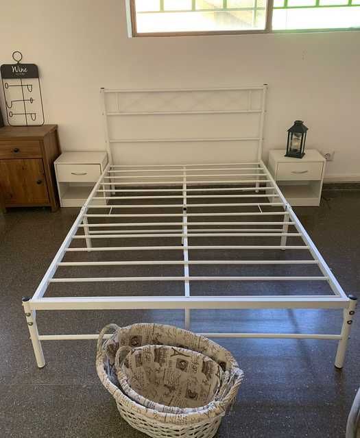 Camas de metal novas para venda - pague em casa