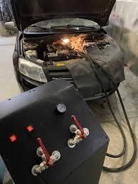 Промывка радиатора печки!