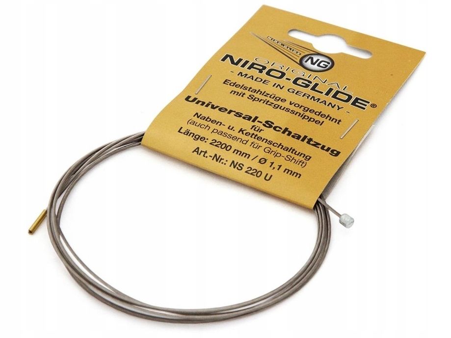 Nitro-Glide linka przerzutki 2,2m nierdzewna szlifowana MTB szosa