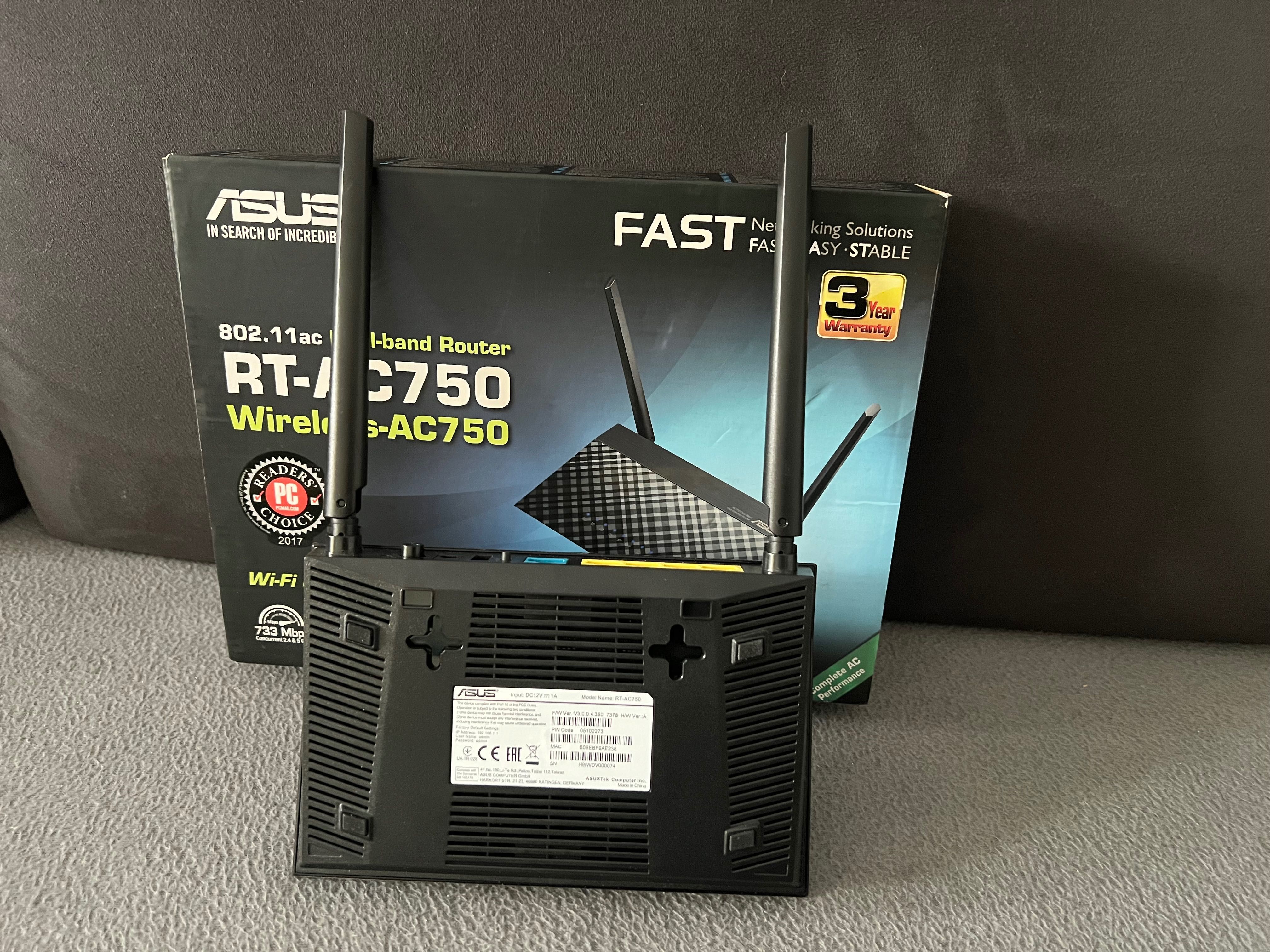 Router ASUS RT-AC750