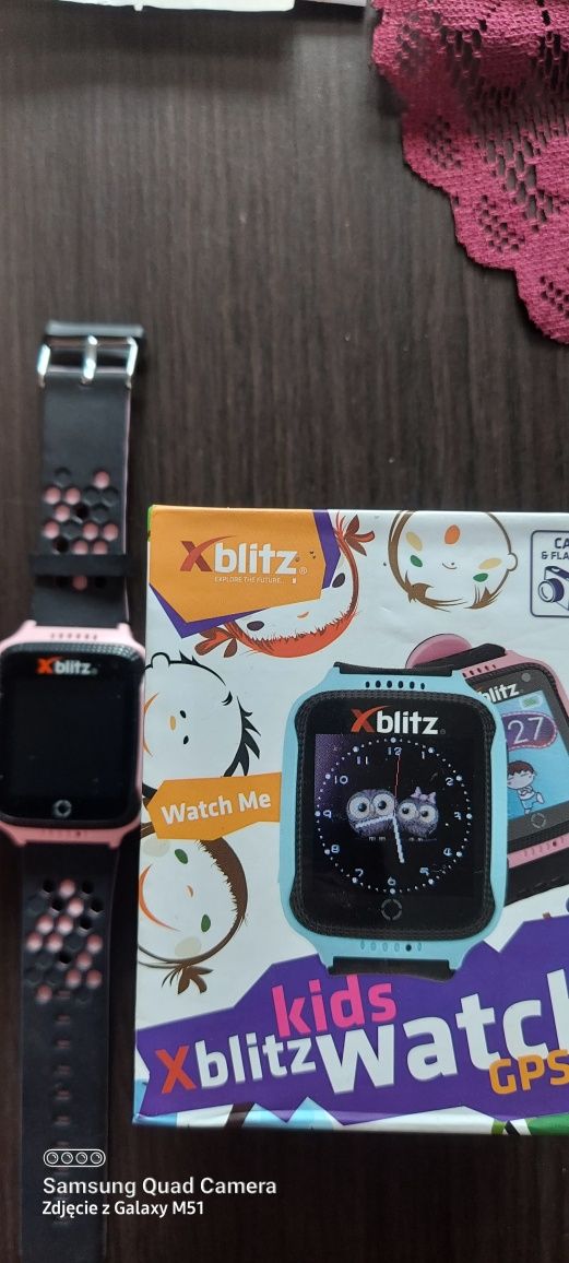 Xblitz Watch ME KIDS GPS,smartwatch, zegarek ,JAK NOWY