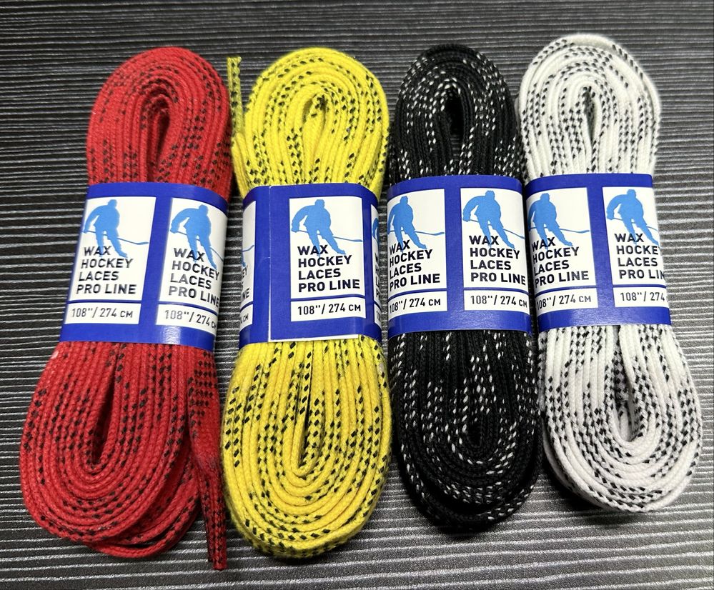 Шнурки хокейні вощені   Waxed Laces